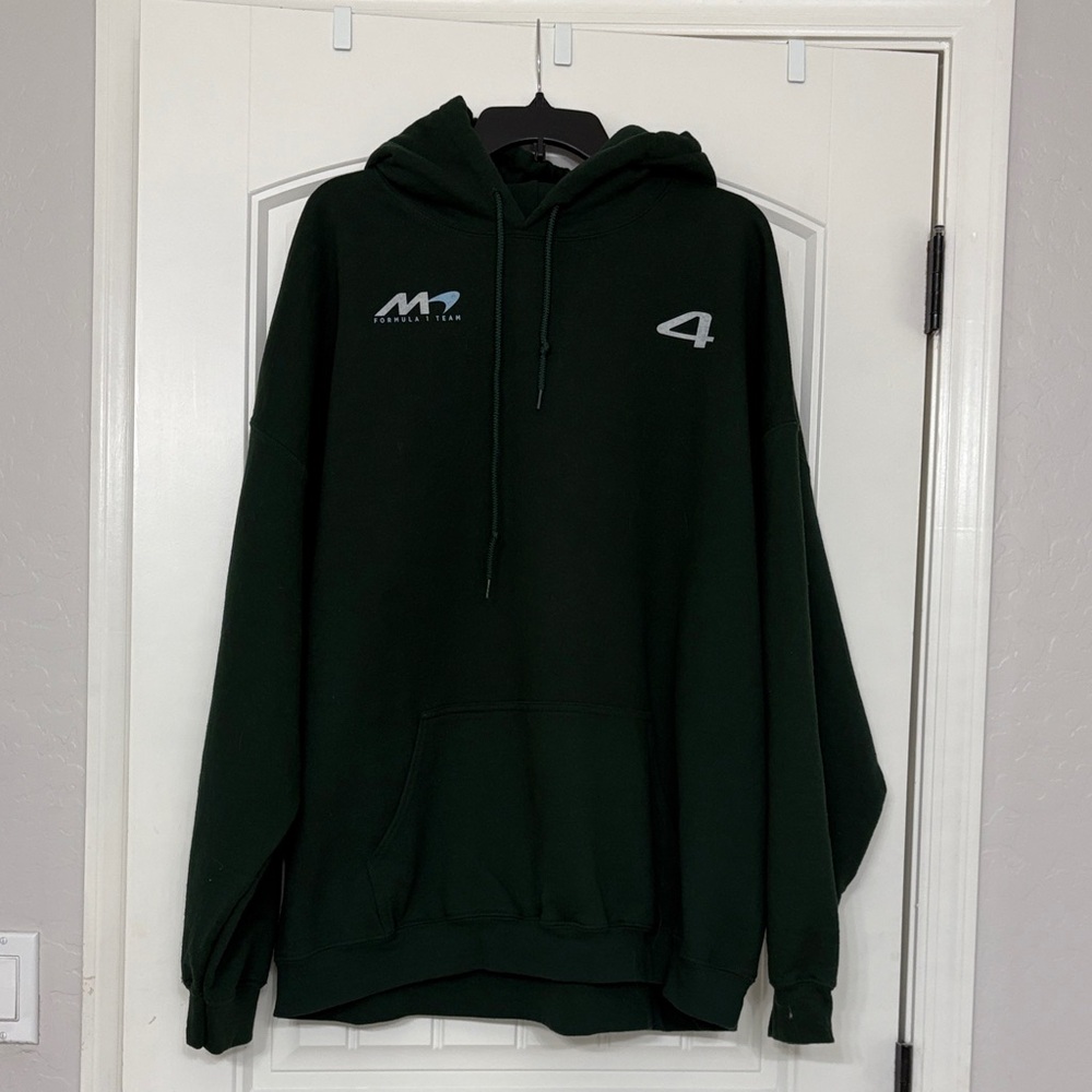 Men's Green Hoodie Formula 1